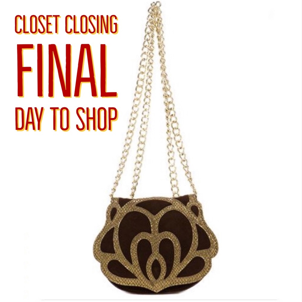 Foley + Corinna Lotus Suede Mini Crossbody